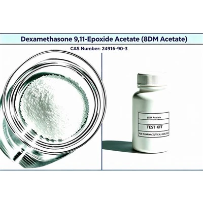 เดกซาเมทาโซน 9,11-อีพอกไซด์อะซิเตท (8DM อะซิเตท) CAS 24916-90-3